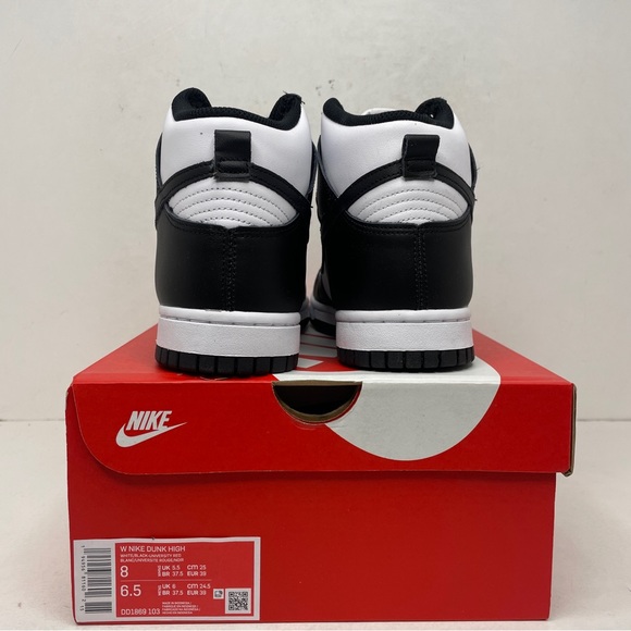 Nike Dunk High WMNS “Panda/Black White” 2023 - Picture 4 of 4
